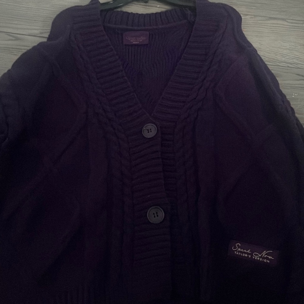 Taylor Swift Speak Now Cardigan!!Size medium/Large